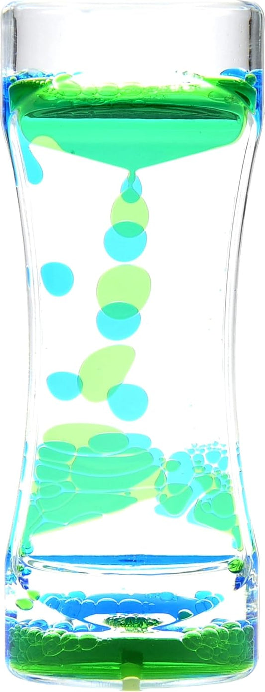PowerTRC Liquid Motion Bubbler, Relaxing and Calming for Anxiety, Autism & ADHD Fun Bubbler Timer Gift for Kids and Adults