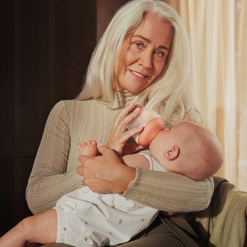 Classic Baby Bottle - Light - Shape 1- Responsive Flow Valve