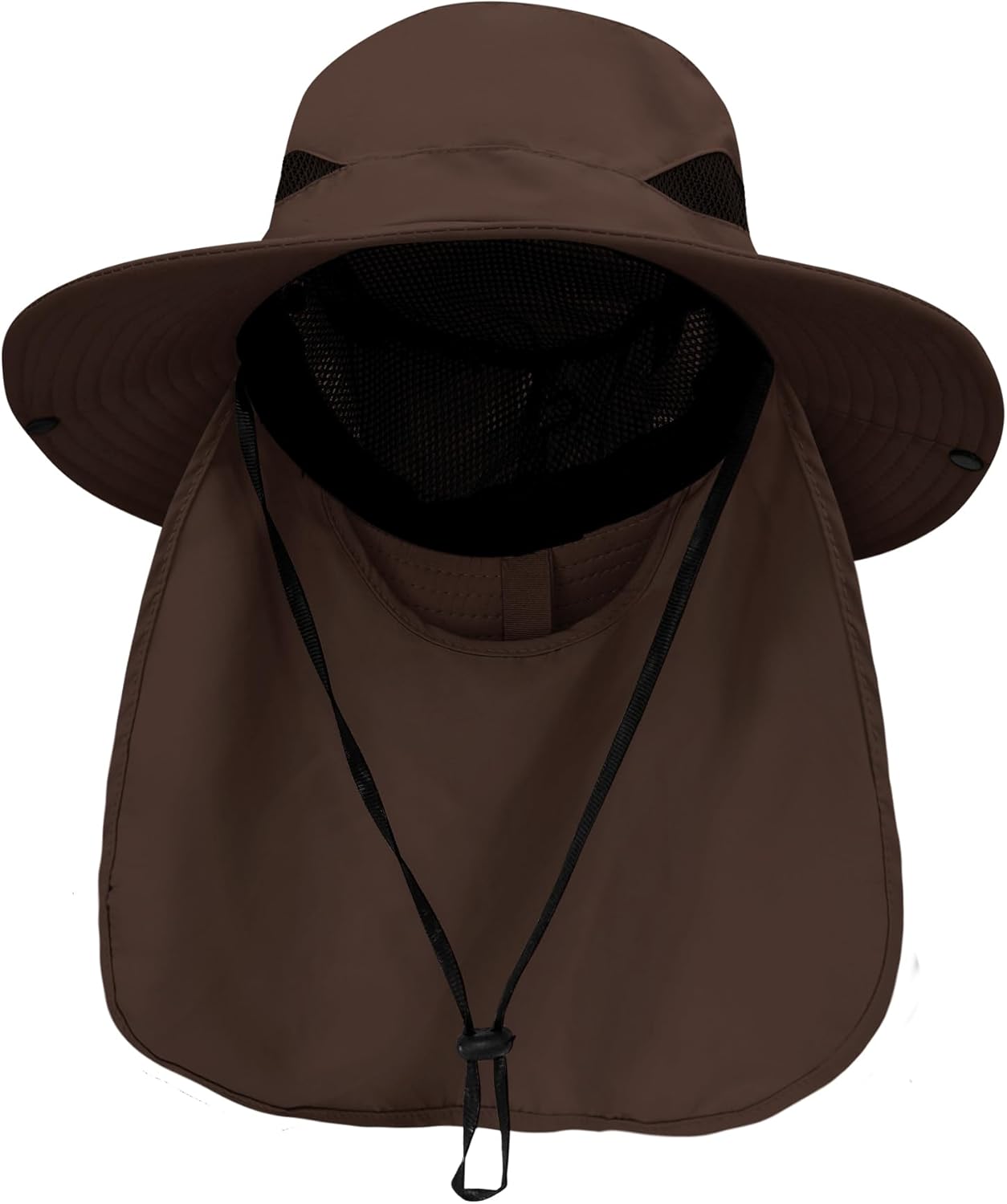 PFFY Sun Bucket Hats for Men Women 3” Wide Brim UPF 50+ Fishing & Beach Hat