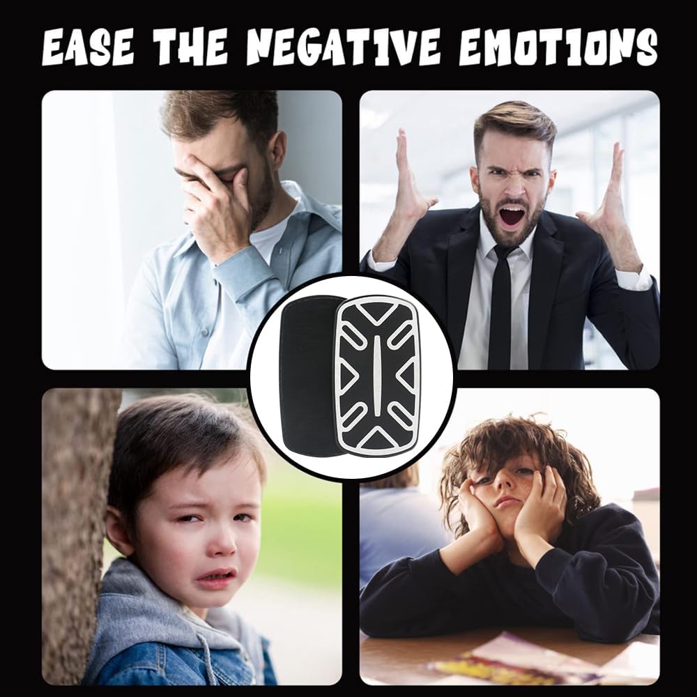 Trackless Fidget Slider, Aluminum Alloy Magnetic Metal Fidget Slider EDC Fidget Toys for Adults, Home Office Executive Desk Toys Ideal Gifts for ADD/ADHD/Autism (Black 2.0)