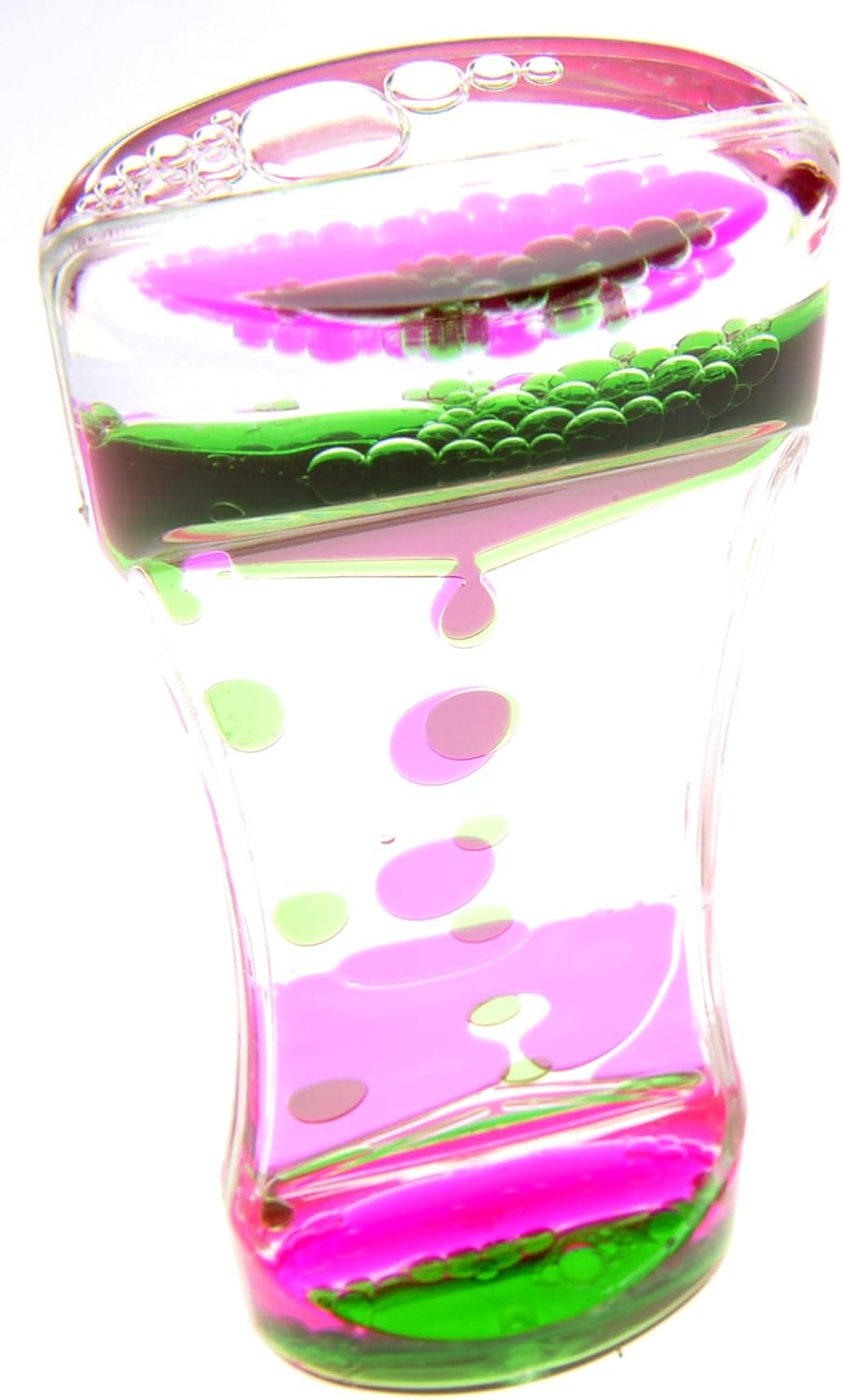 PowerTRC Liquid Motion Bubbler Sensory Toy, Relaxing and Calming for Anxiety, Autism & ADHD Fun Bubbler Timer Fidget Toy Gift for Kids and Adults Decorate Desktops, Home, Room, Or Classrooms