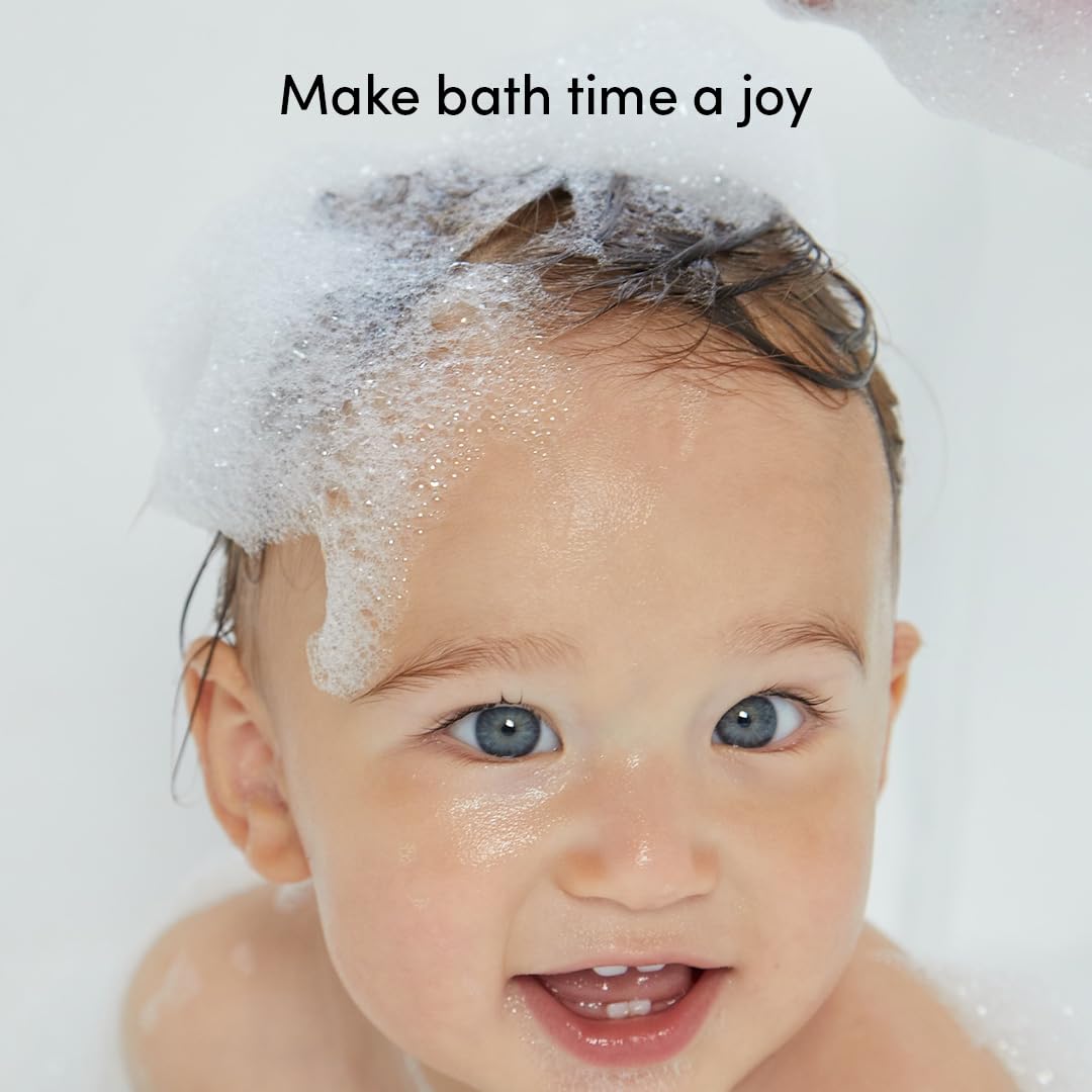 Evereden Baby Shampoo & Body Wash 2-in-1, 8.5 fl oz | Gentle, Non-Toxic, Fragrance-Free, Hydrating Formula for Sensitive Skin