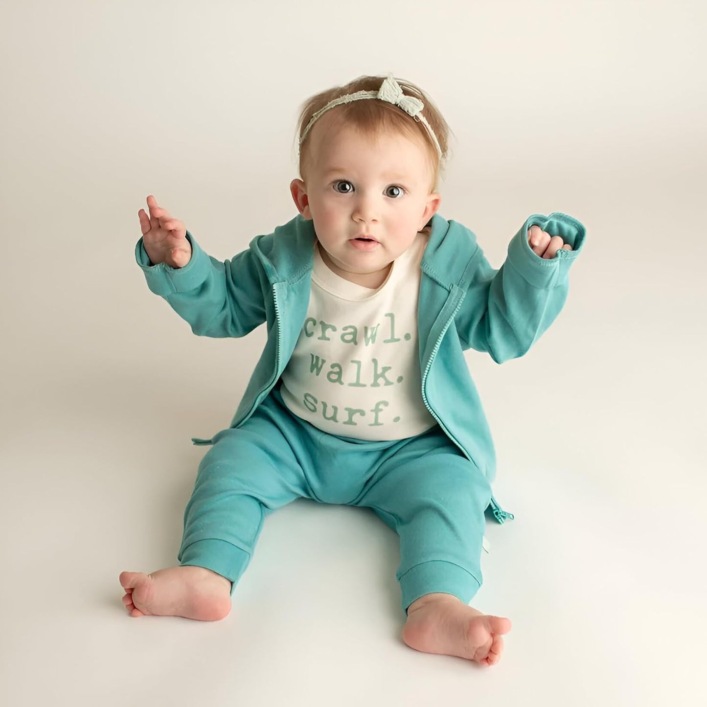 Finn + Emma Organic Cotton Graphic Baby Onesie - Gender Neutral Bodysuits for Babies 0-12 Months in Multiple Sizes and Styles