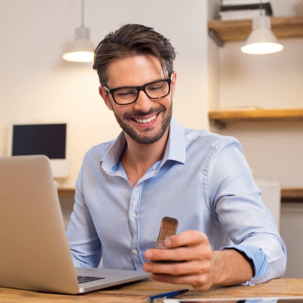 STONESTAR CP3 Fidget Slider - Magnetic Metal Fidget Toys Stress Relief Toy, Men’s EDC Fidget Toy Haptic Coin Office Desk Toys Gifts for Adults (Rose Gold)