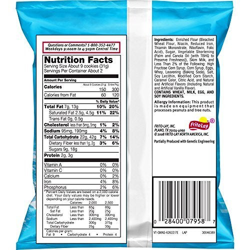 Grandma's Cookies, Mini Sandwich Crèmes Vanilla, 2.12 Ounce (Pack of 60)