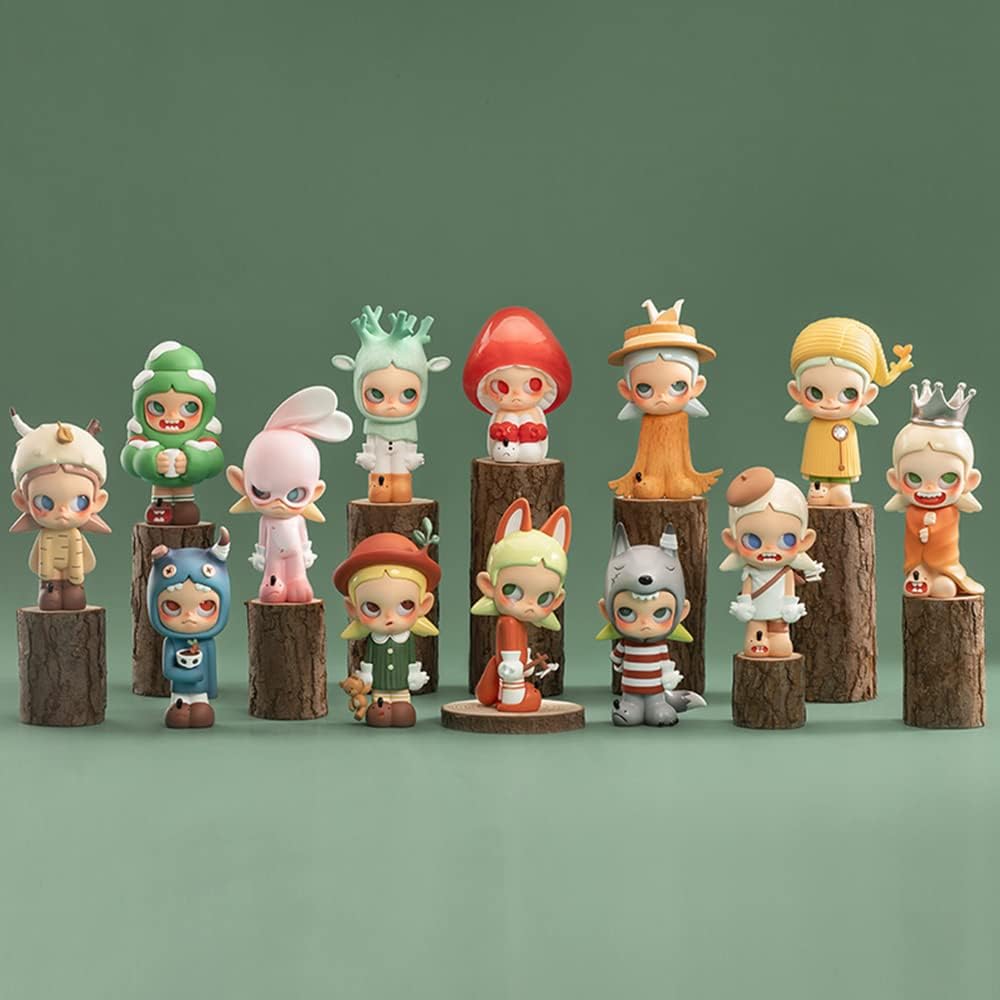 POP MART Zsiga Walking into The Forest Blind Box Figures, Random Design Box Toys for Modern Home Decor, Collectible Toy Set for Desk Accessories, 12PC