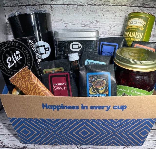 Gourmet Favorites | Coffee, Tea & Gourmet Snacks Gift basket | Coffee Beanery