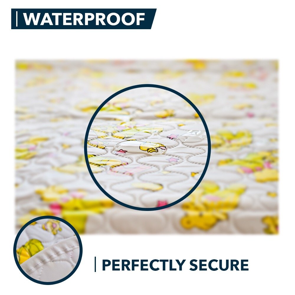 Changing Mat - Biggest Waterproof & Reusable Portable Changing Pad 25.5"x31.5" for Change Diaper in Any Places On The Go - Wipeable Compact Baby Change Cover Liner - Unisex Design for Girls & Boys