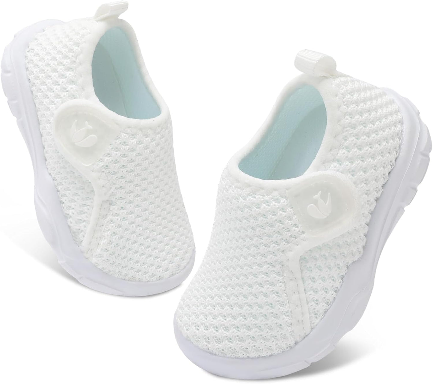 FEETCITY Baby Shoes Boys Girls First Walking Shoes Infant Sneakers Lightweight Slip On Shoe