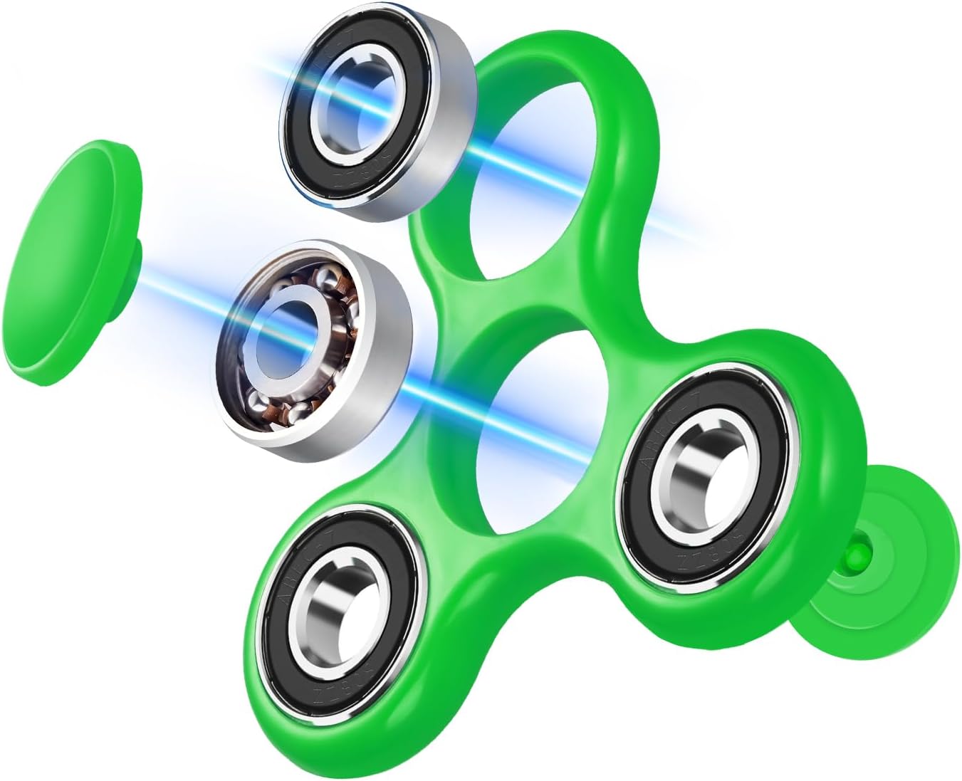 SCIONE Fidget Spinner Toy 1 Pack, Stress Anxiety Relief Sensory Fidget Toys for Kids Adults, Cool Fidget Spinners for ADHD Autism Birthday Gifts Stocking Stuffers Classroom Prizes for Boys Girls