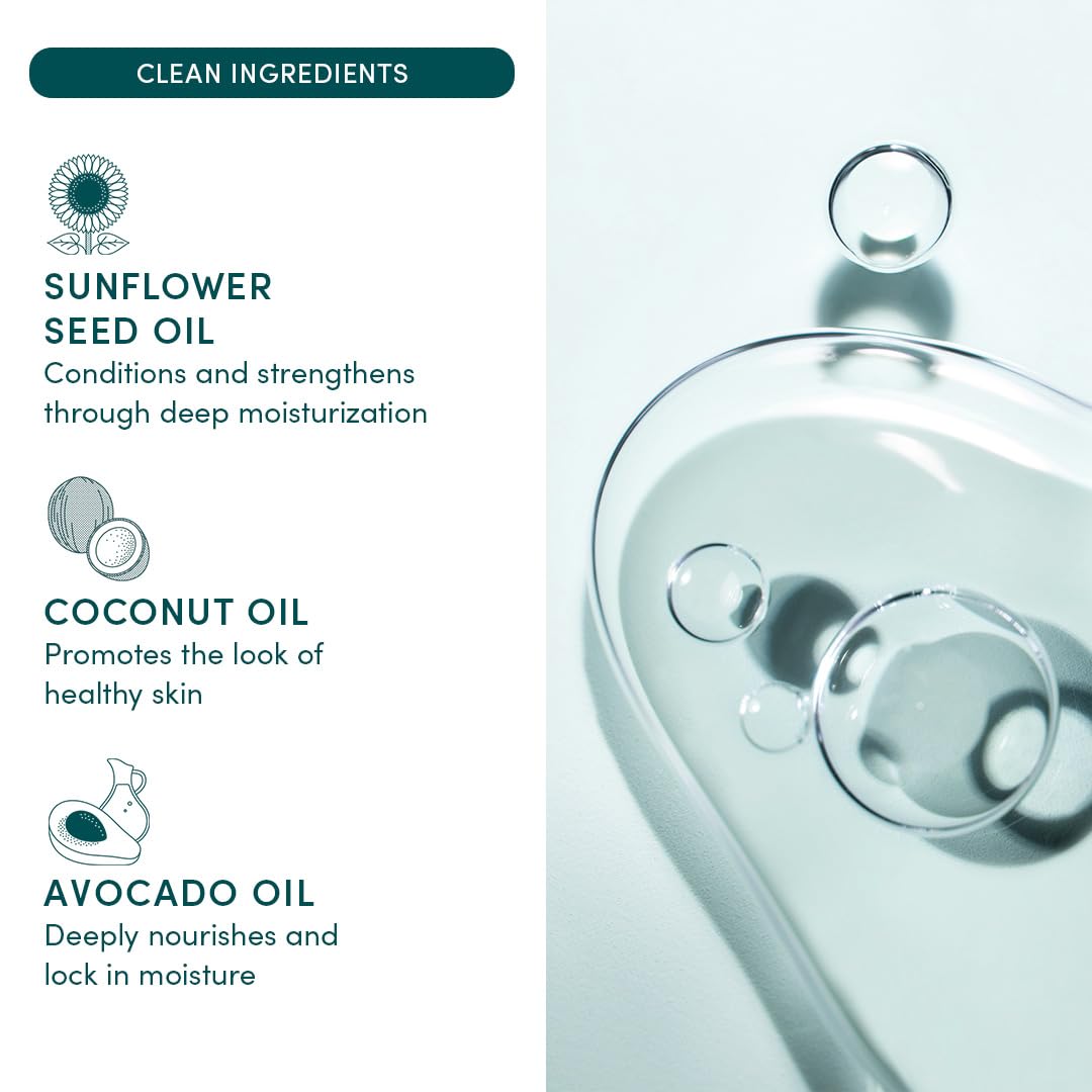 Evereden Baby Shampoo & Body Wash 2-in-1, 8.5 fl oz | Gentle, Non-Toxic, Fragrance-Free, Hydrating Formula for Sensitive Skin