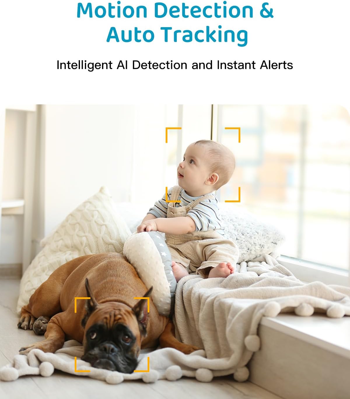 ARENTI Upgraded Baby Monitor, 4MP 2.4G&5G WiFi Baby Camera Monitor, Infrared Night Vision, Night Light, 2-Way Audio, Cry&Motion Detection, Temp&Humidity Sensor, App Control