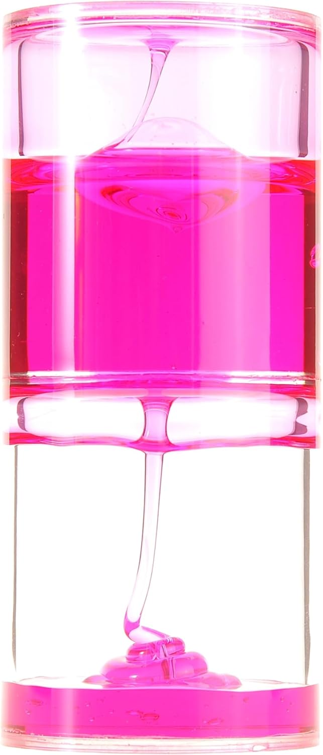 PowerTRC Liquid Motion Spiral Timer Fidget Calming and Soothing Desktop Toy Sensory Visual Toy Beautiful Ooze Tube for Autism, Anxiety & ADHD