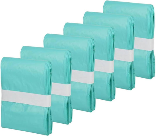 Adult Diaper Liner Refills, Compatible with Janibell Akord 280 Slim Model Pail, Odor-Seal Technology, Adult Diaper System, A Single Liner Pack Will Last Holds Up to 550 Diapers/Briefs, 6-Pack