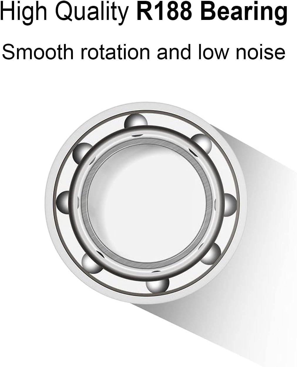 Desktop Motion Toys, Full Body Optical Illusion Fidget Spinner Ball, Creates a Mind-Bending Optical Illusion of Continuously Flowing Top Adult&Kids Pressure Reduction Toys Gifts