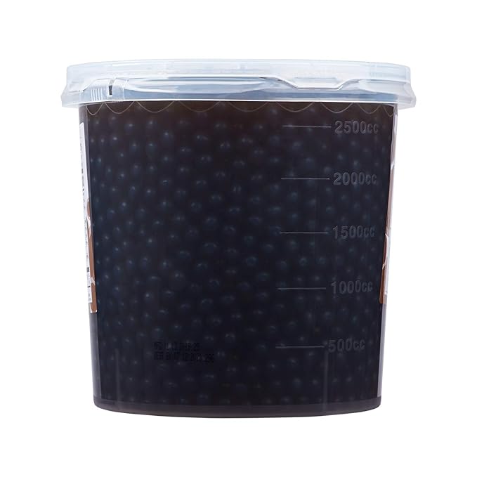 Tea Zone [7 Pounds] Chocolate Popping Pearls for Boba Tea Beverages, Sweets, Ice Cream Topping | B2071