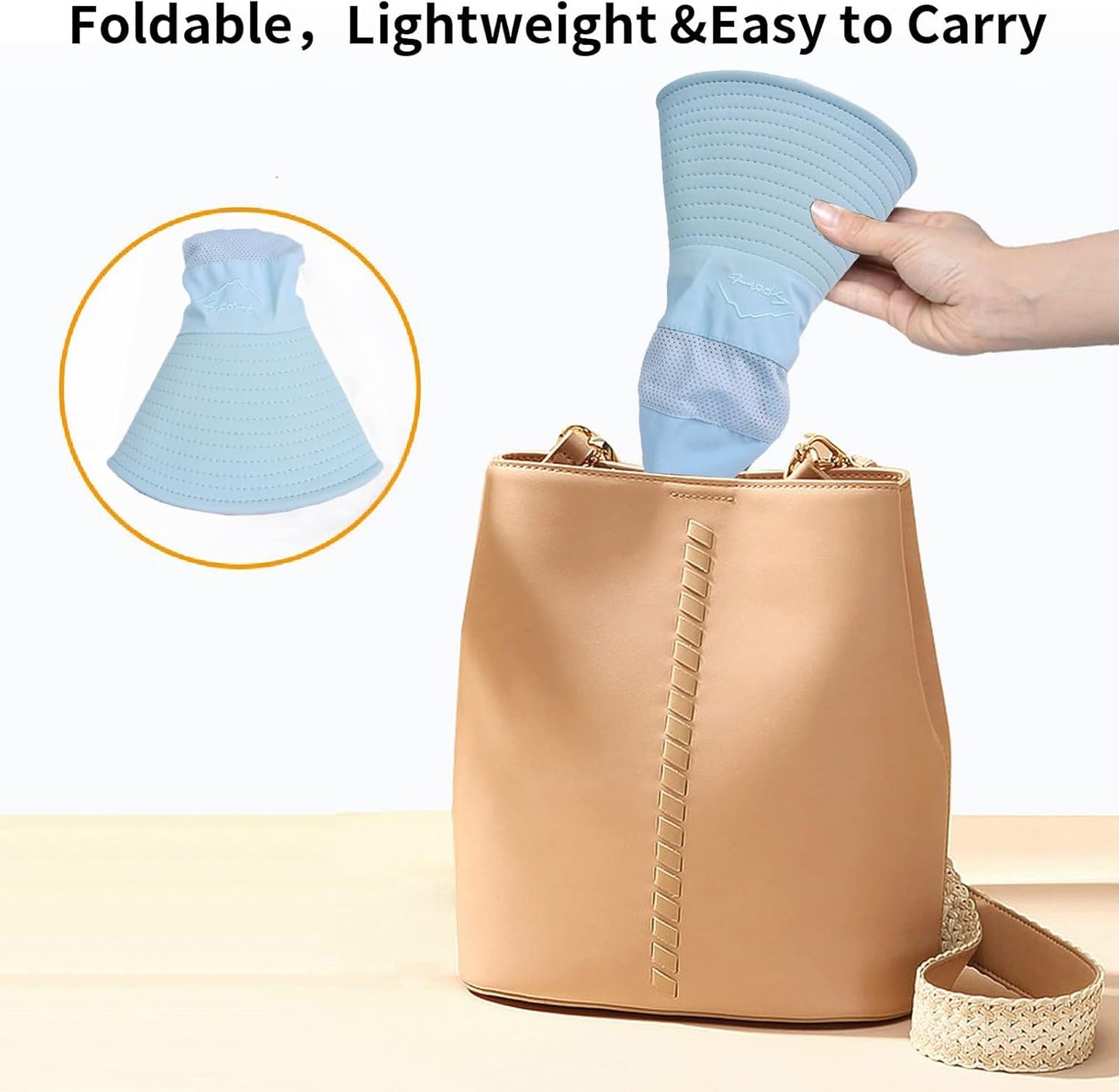 Sun Hats for Men Women Fishing Hat UPF 50+ Breathable Wide Brim Summer UV Protection Hat