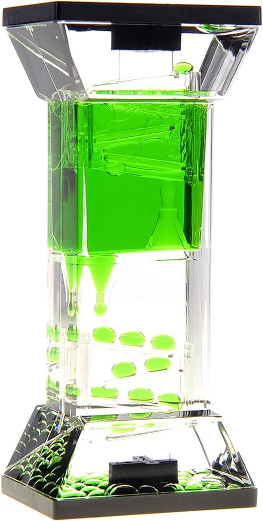 Liquid Motion Bubbler Sensory Toy, Fidget Toy for Desk Tops | Calming and Relaxing ADHD, Anxiety, and Autism Toy for Kids and Adults | Handheld Water Game