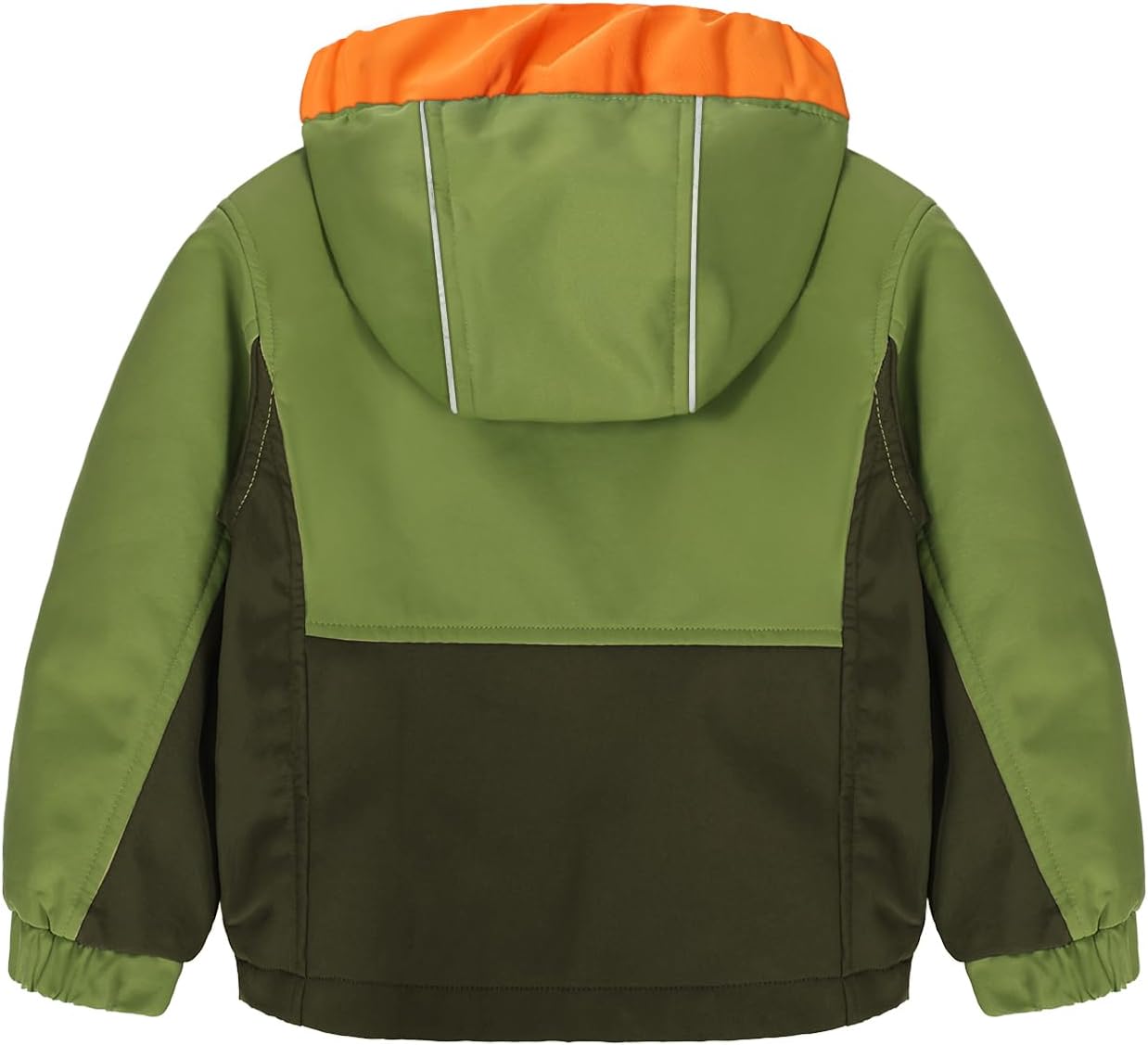 GEMYSE Toddler Boys Jacket Water repellent Baby Kids Windbreaker Jacket Fleece Toddler Coat Spring Fall Outerwear