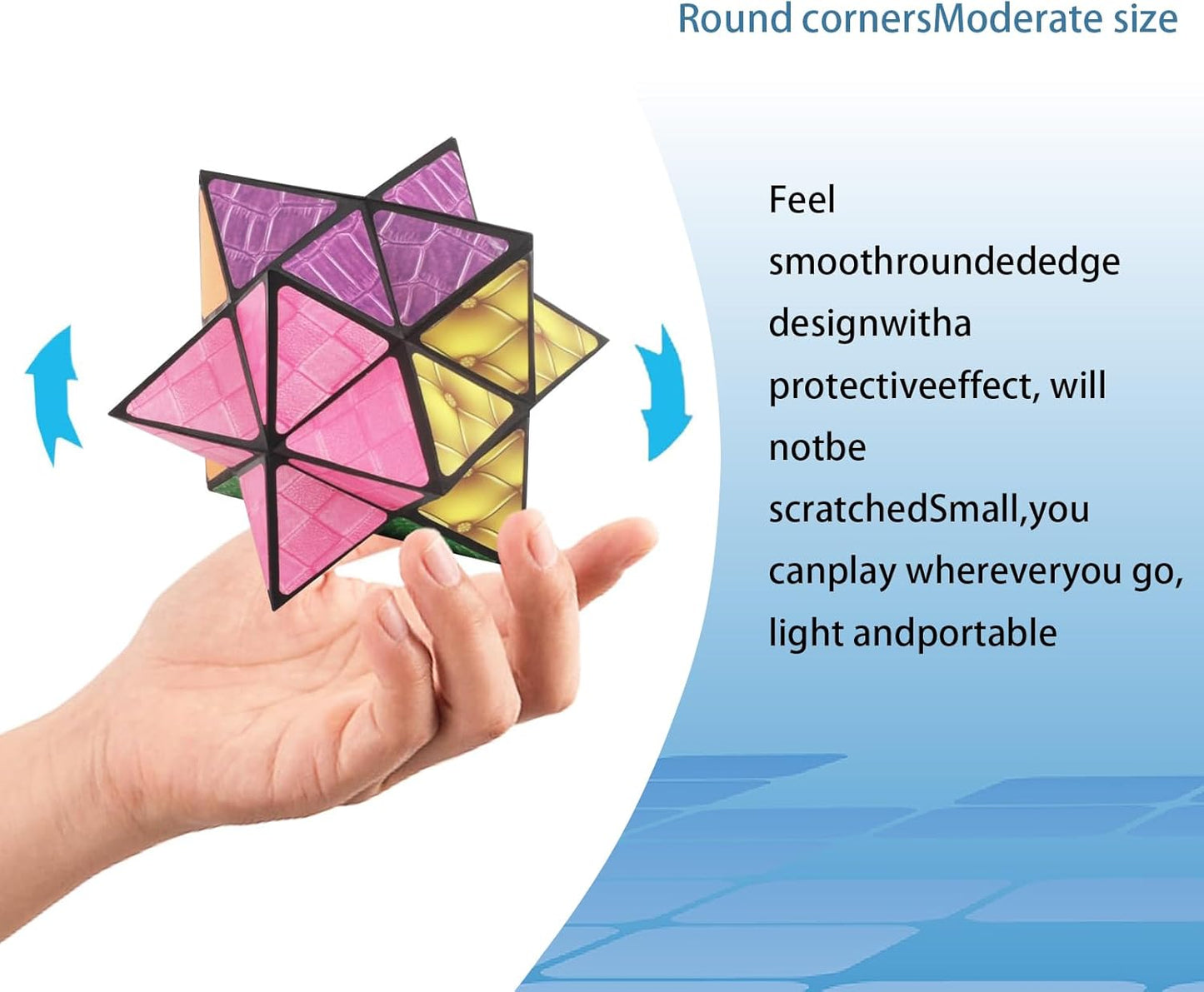 Infinity Cube Fidget Toys for Kids and Adults Anxiety Relief Cubes for ADD ADHD OCD Autism Sensory Toys Fidget Cool Gadgets Cube Unique Boys and Girls and Adult Birthday Gift