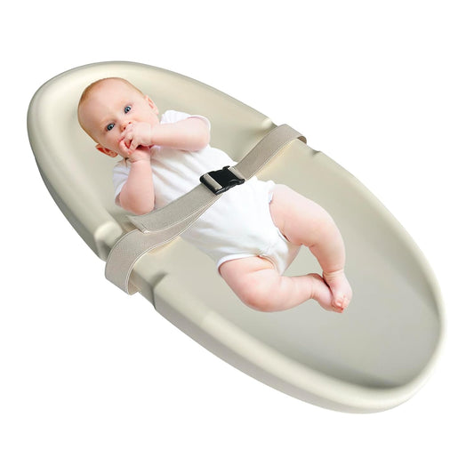Baby Changing Pad,Waterproof Easy to Clean,PU Foam Changing Pad on Table Topper for Changing Diaper and Dresser (Oat)