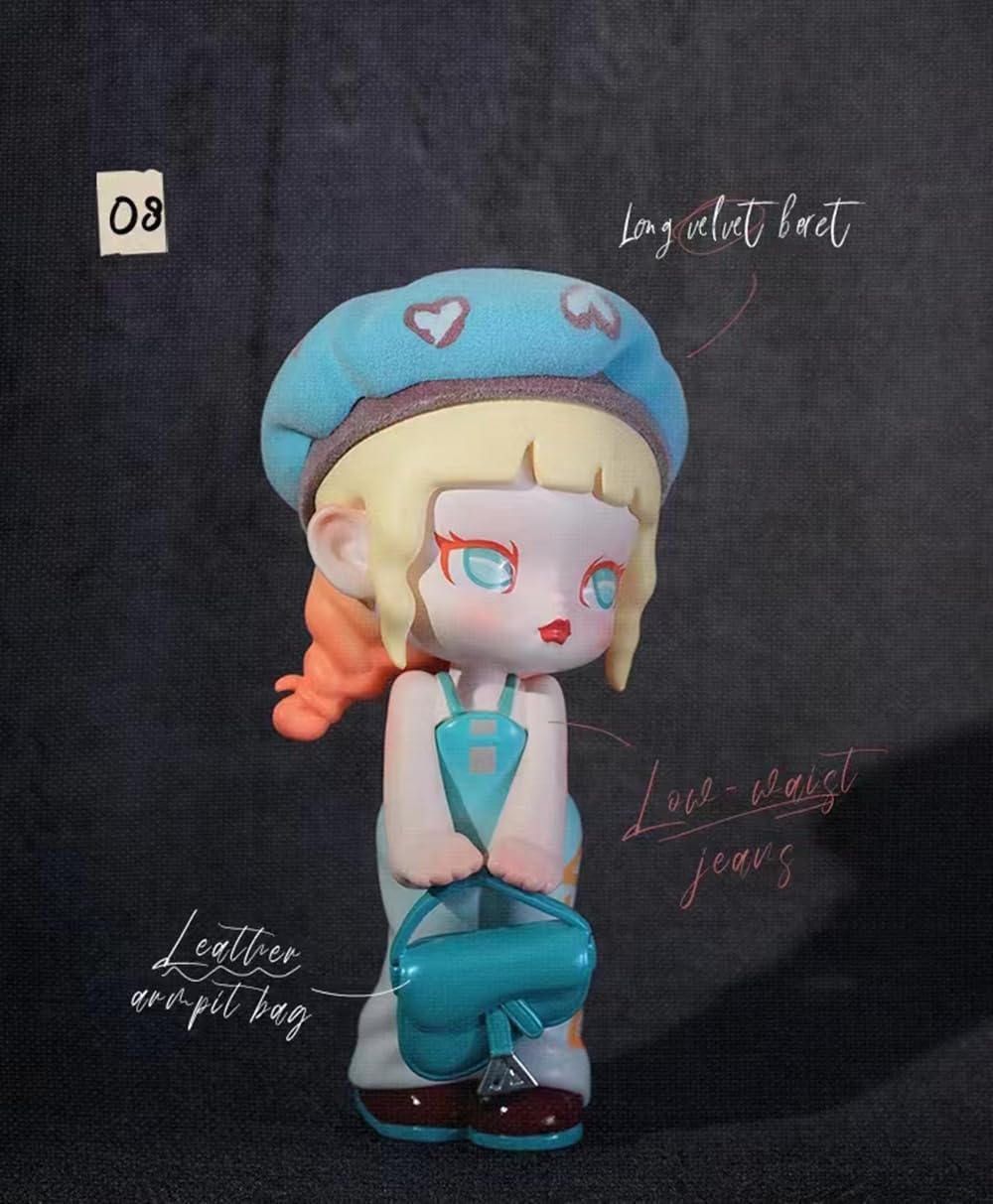 Anita Cute Doll Fashion Week Series Blind Box Figures 1PC Random Design Box Toys for Modern Home Decor, Collectible Toy Set for Desk Accessories