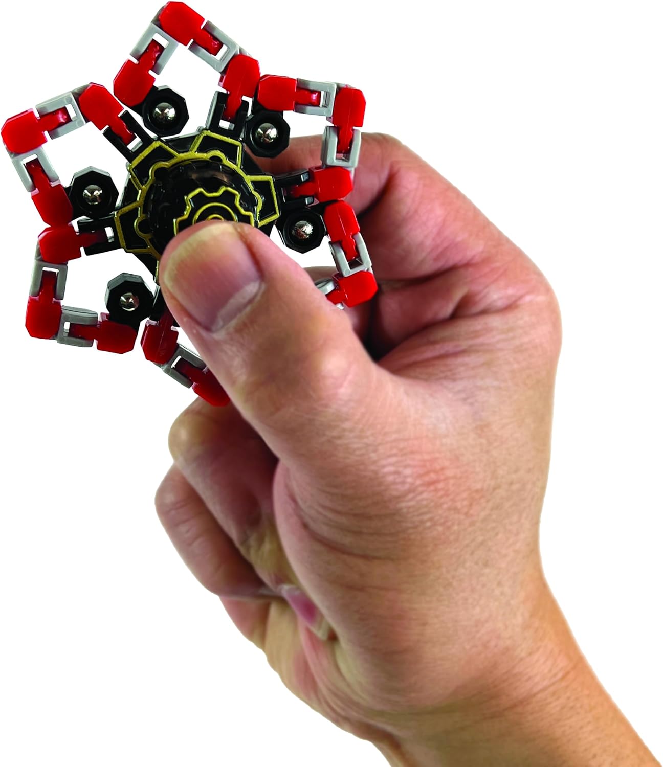 Raymond Geddes Stackable Spider Star Spinner Fidget Toy (12 Pack) - Calming Transformable Fidget Spinner – Unique Fidgets