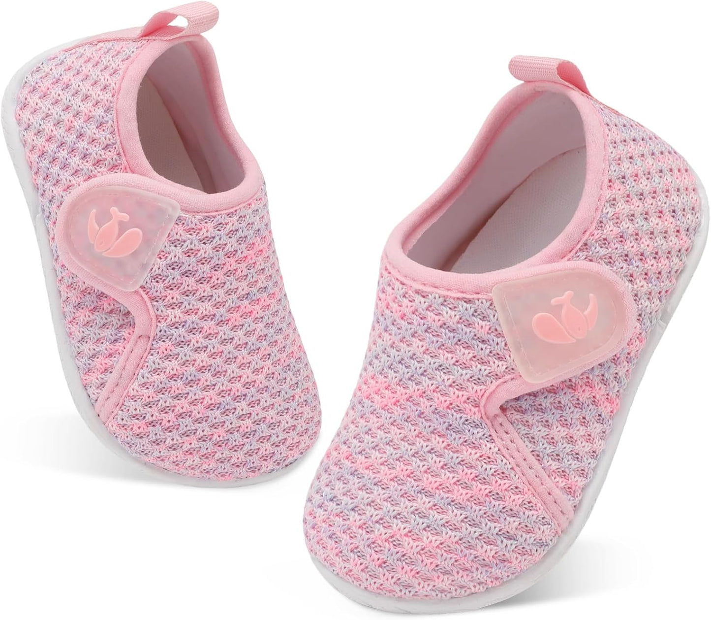 FEETCITY Toddler Walking Shoes Slip On Toddler Shoes Boys Girls Kids Sports Sneakers Casual School Shoes Barefoot Shoes