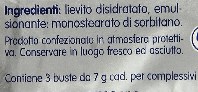 Paneangeli Lievito di Birra Mastro Fornaio Brewer's Yeast 0.74oz 21gr