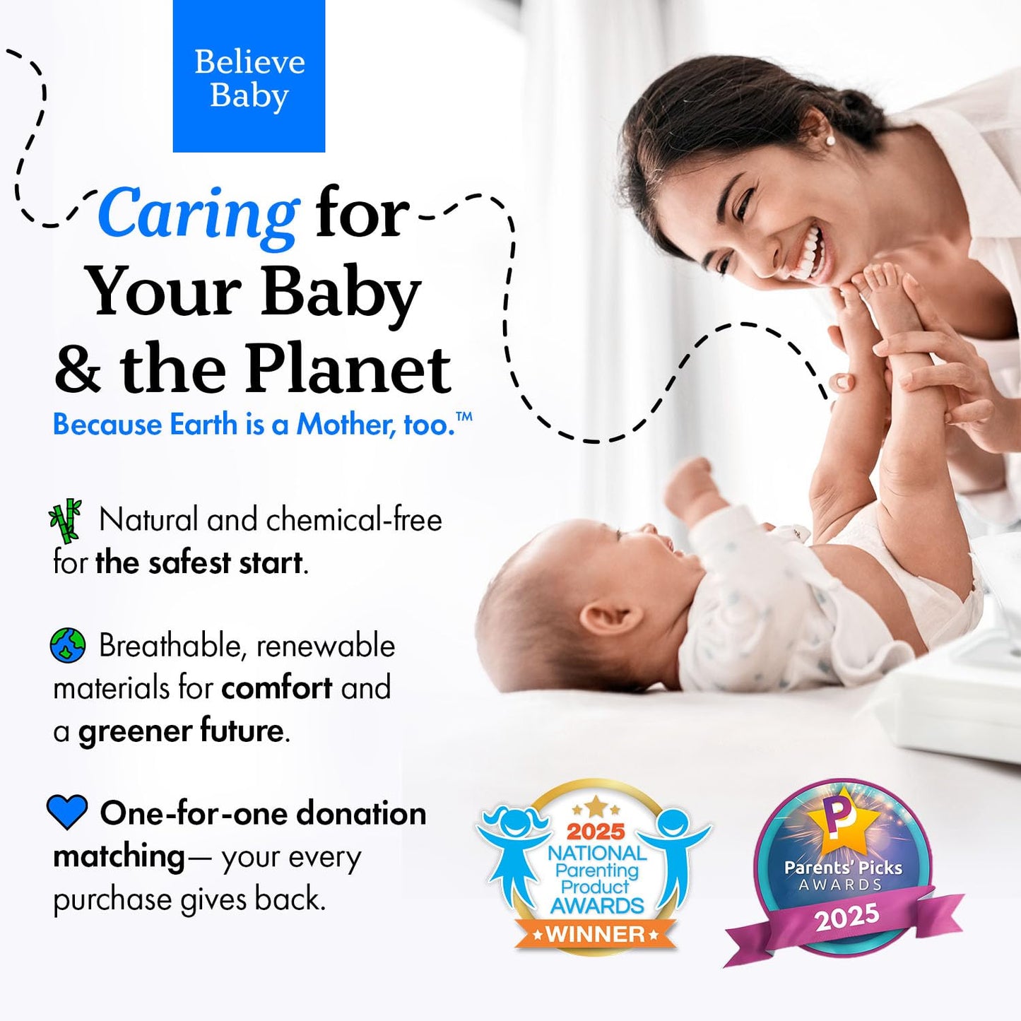 Believe Viscose Bamboo Baby Wipes Travel-Size 10pc-10 packs, Multi-Use Water Based Wipes Baby Sensitive Skin, Hypoallergenic and Fragrance Free for Babies – Gentle Plant-Based Viscose Bamboo Wet Wipe