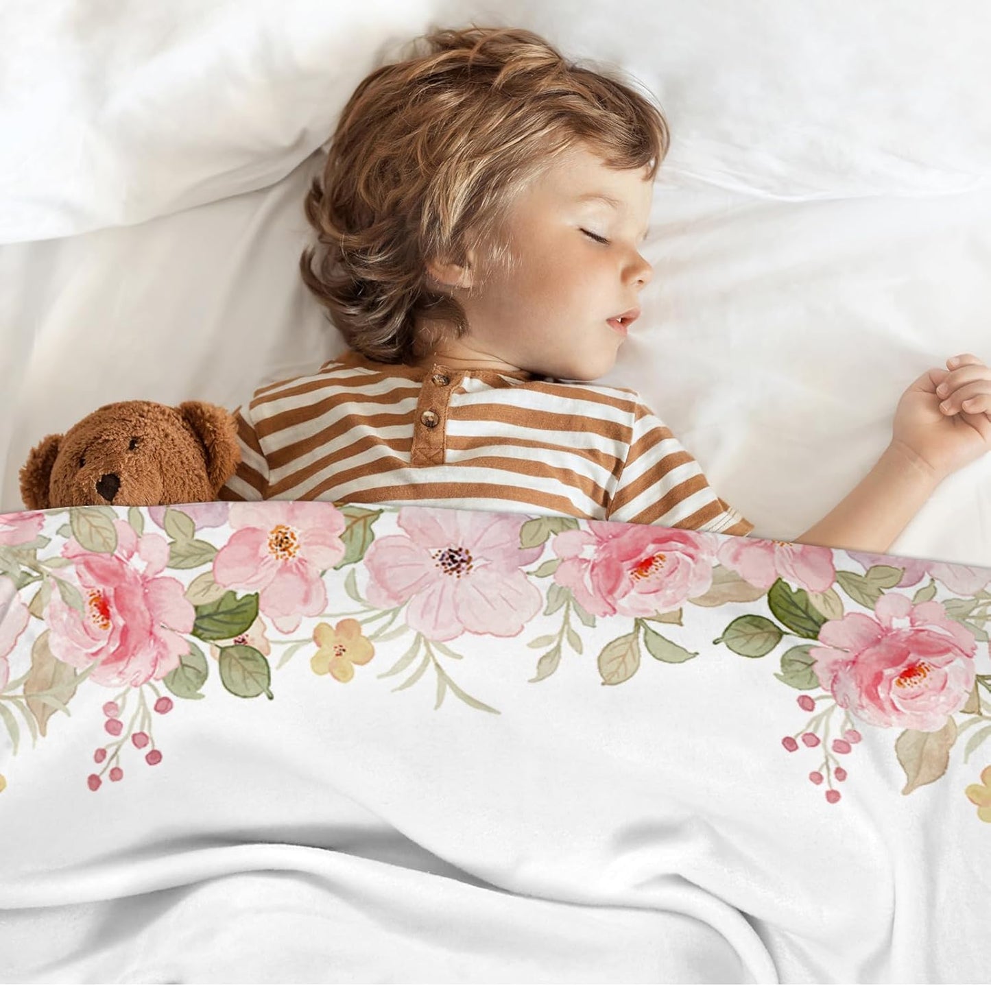 Ship Next Day, Personalized Baby Blankets - Printed in USA, Custom Name Blanket, Baby Blanket with Name, Ultra-Soft Cozy Fleece Blankets, Gifts for Baby Newborn Toddlers Boys & Girls Kids