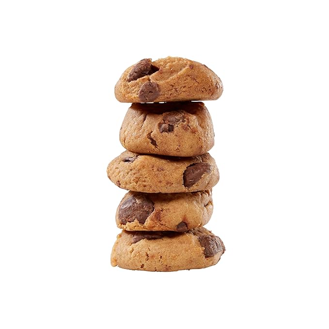 Rule Breaker Vegan & Gluten-Free Cookies | Chocolate Chip Bites | Plant-Based, Dairy, Nut, Soy, Allergen Free, Kosher | Great For School, Office, Pantry | Soft-Baked School Snacks for Kids and Adults (Pack of 12)