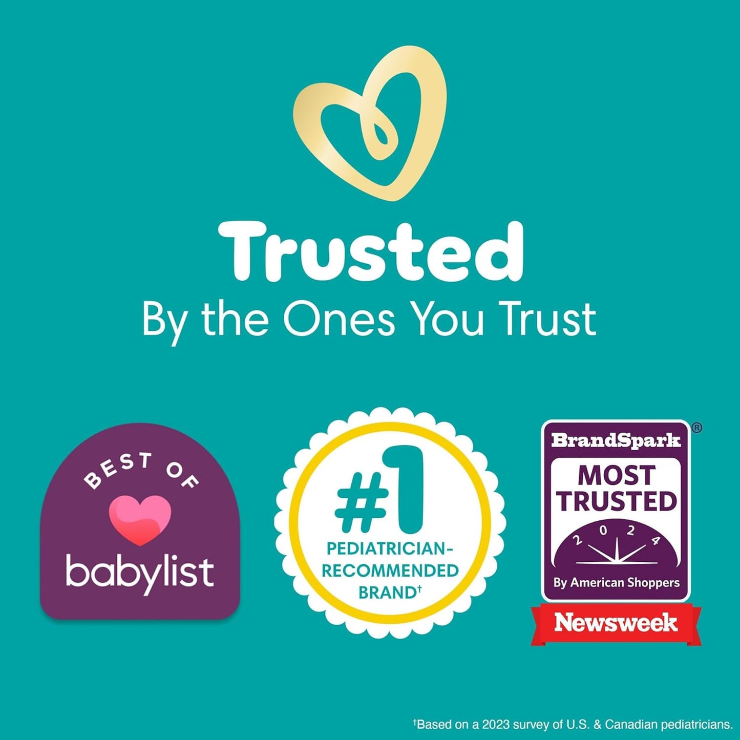 Pampers Baby Diapers - Swaddlers - Size 1, 198 Count, Ultra Absorbent Disposable Infant Diaper