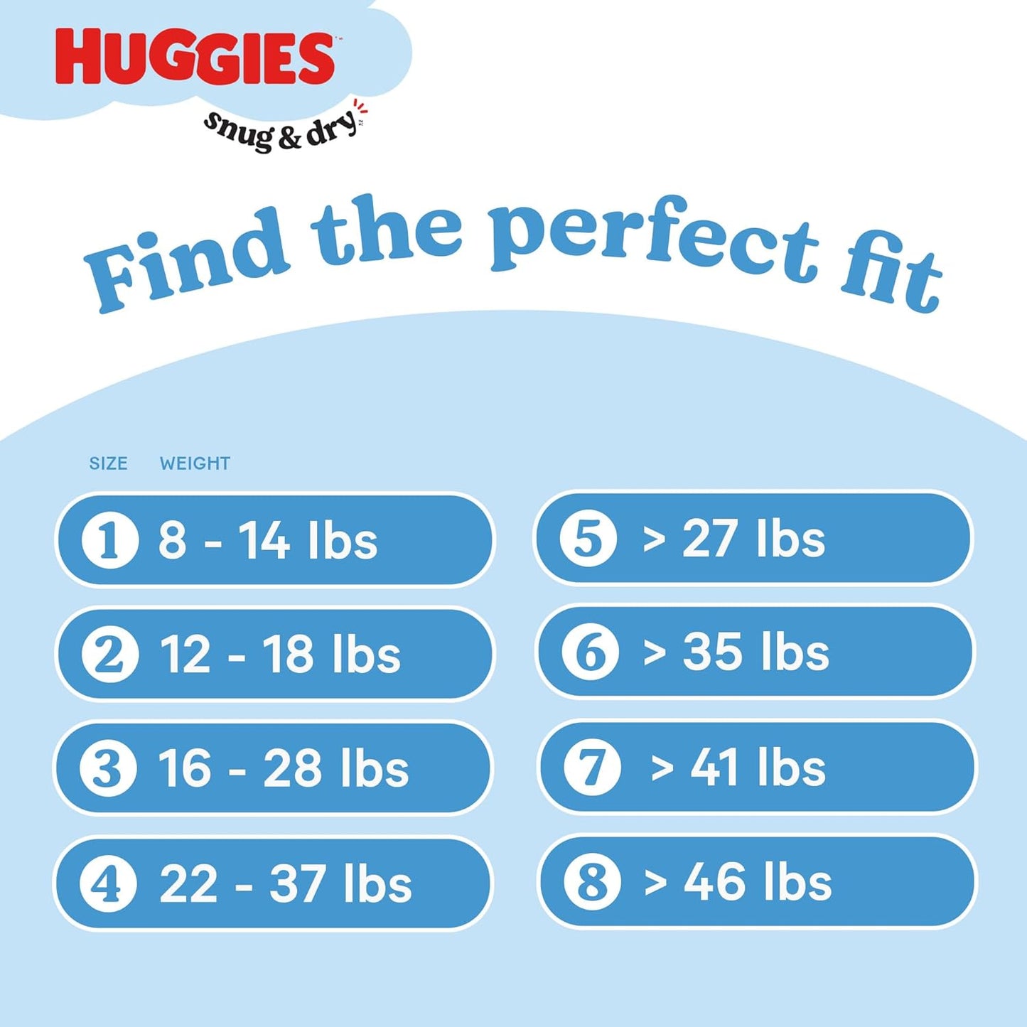 Huggies Size 3 Diapers, Snug & Dry Baby Diapers, Size 3 (16-28 lbs), 168 Count, Packaging May Vary