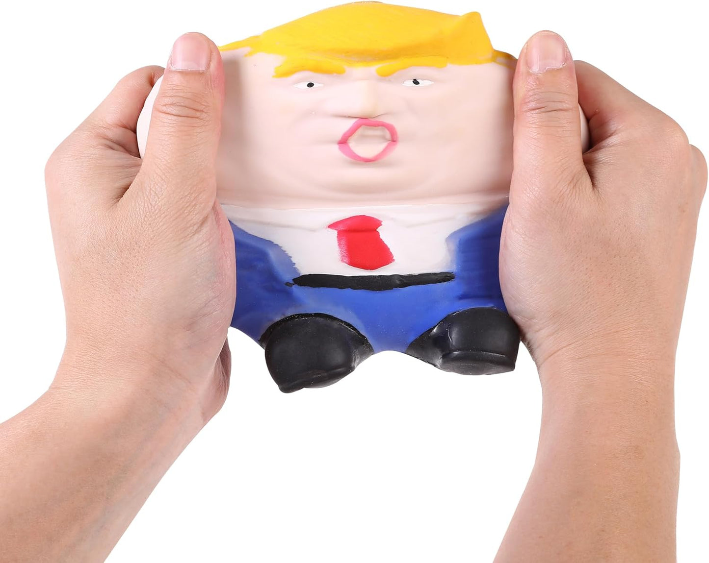 Donald Trump Squeeze Toy, Splat Trump Doll, Trump Action Figure Squish Toy, Donald Trump Merchandise, Fun Desk Toy