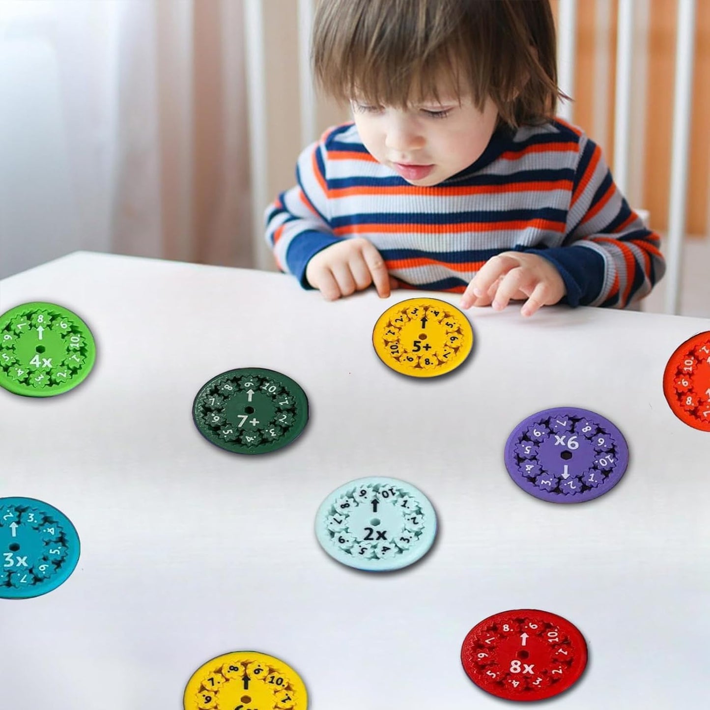 Math Fidget Spinner, Math Fact Fidget Spinners, Math Multiplication Fidget Spinner, Math Fidget Toy Multiplication, Math Learning & Education Toys Game