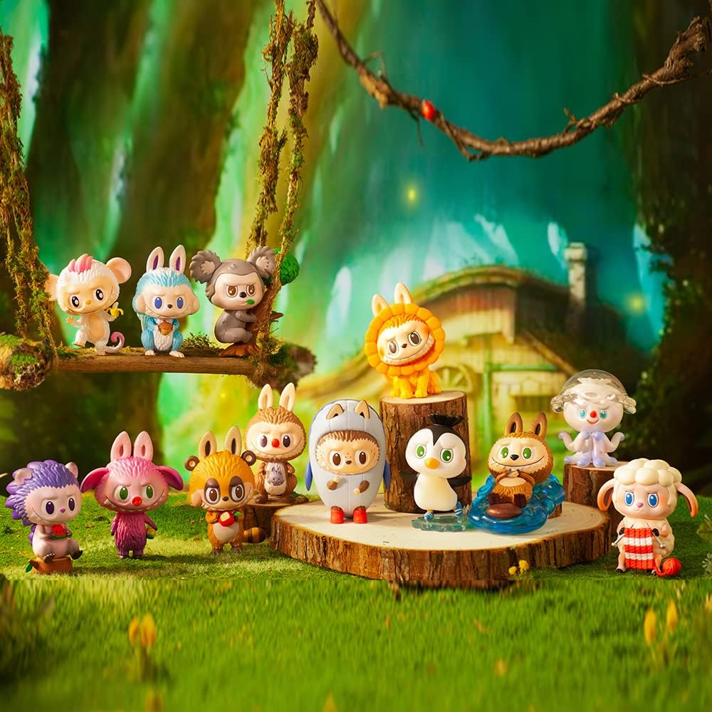 POP MART The MONSTERS Animals Series, The MONSTERS Blind Box Figures, Random Design Action Figures Collectible Toys Home Decorations, Holiday Birthday Gifts for boys and girls, Single Box