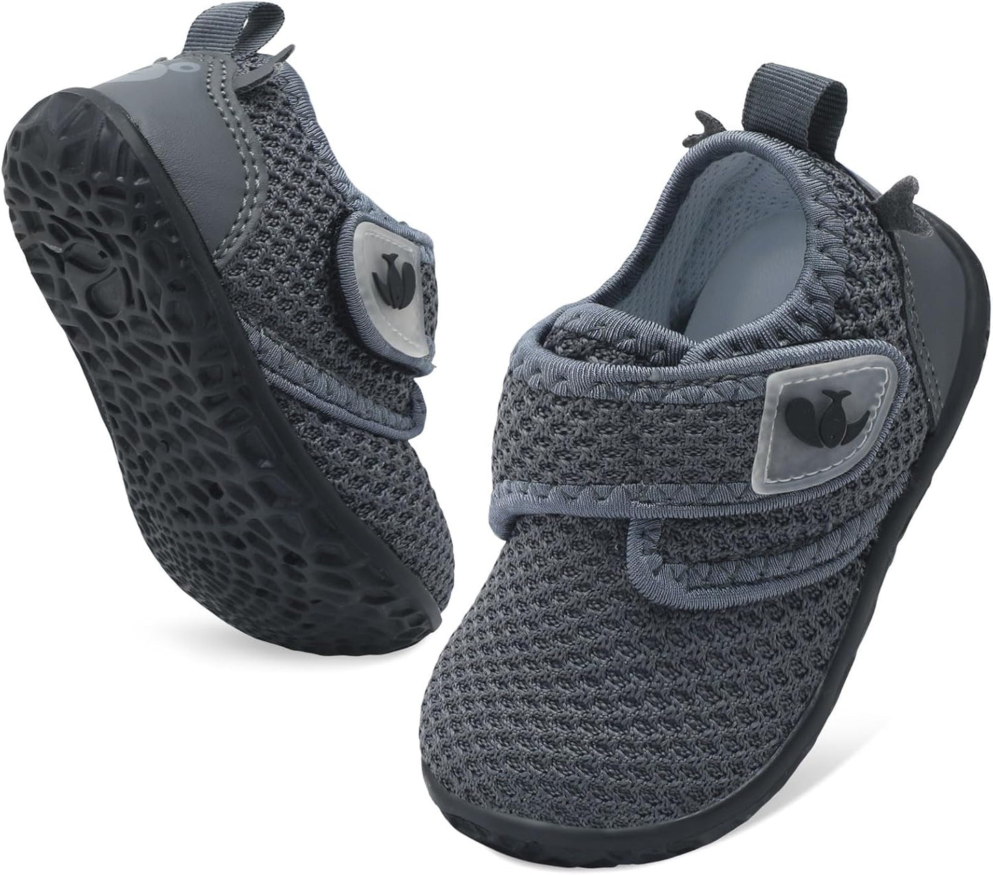 FEETCITY Baby Walking Shoes Barefoot Baby Shoes Infant Sneakers Newborn Crib Shoe Lightweight Flexible Slip On Shoe