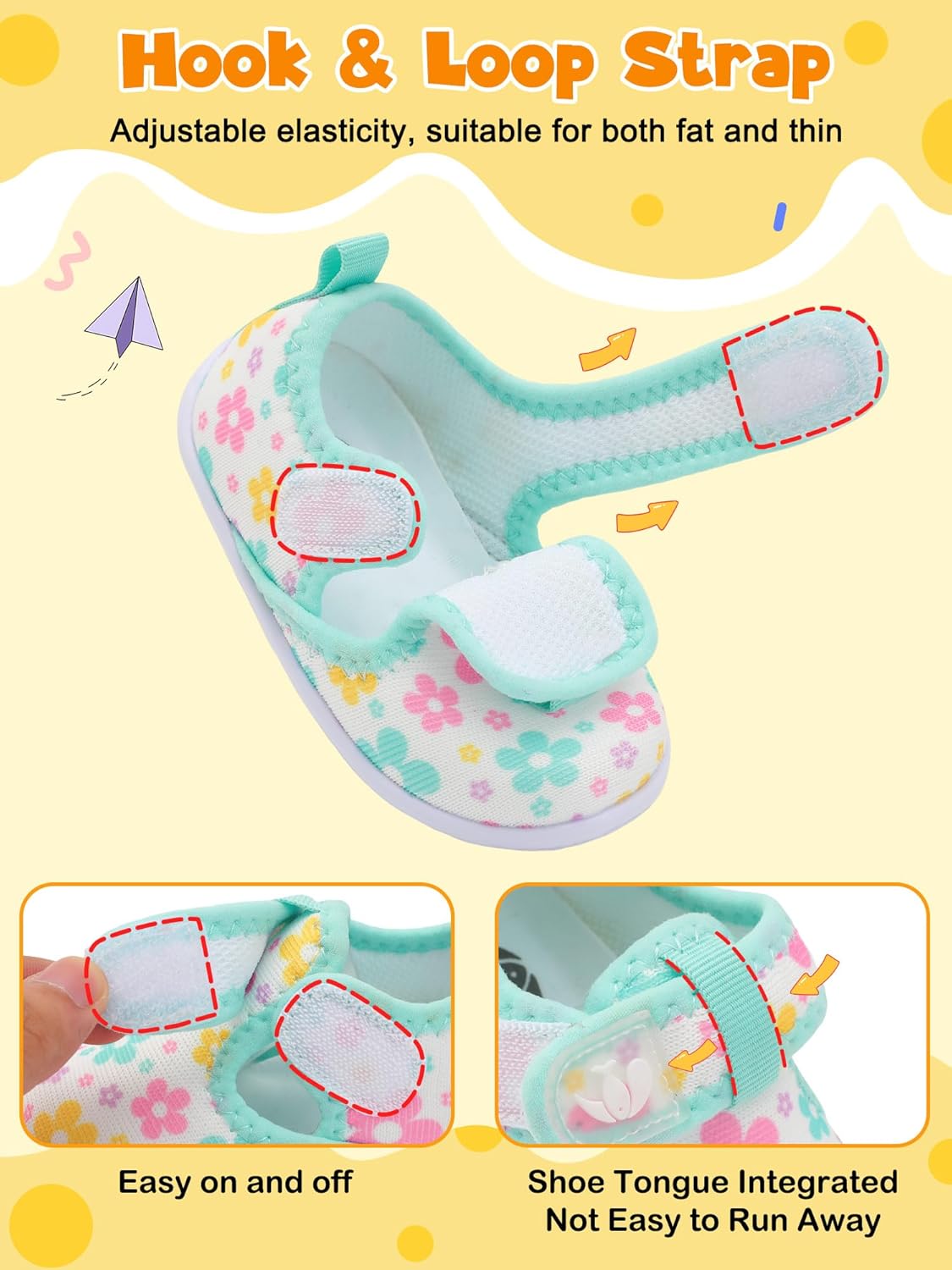 FEETCITY Barefoot Baby Shoes Girls Boys Walking Shoes Infant Sneakers Lightweight Flexible Newborn Dress School Shoe