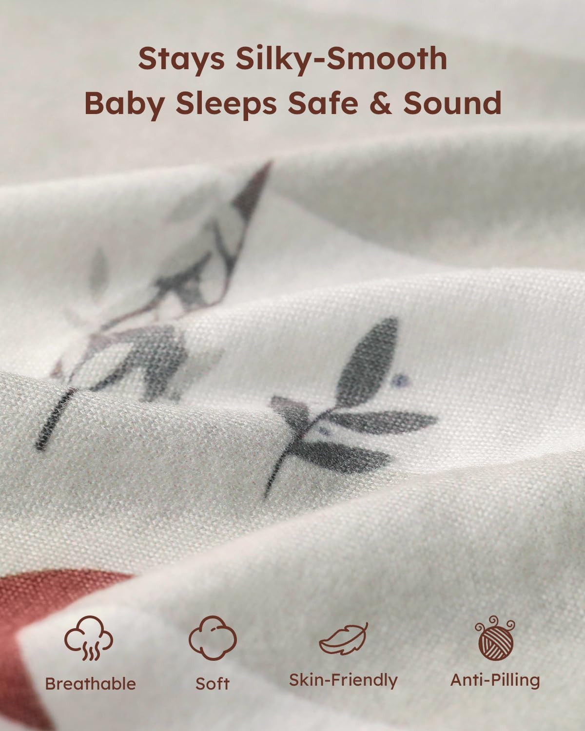 Yoofoss Baby Pack and Play Sheets 2 Pack for Boys and Girls - 38x26 Mini Crib Sheets Fitted Neutral Compatible with Graco Pack n Play Mattress,Ultra Soft Breathable Microfiber Forest Bear