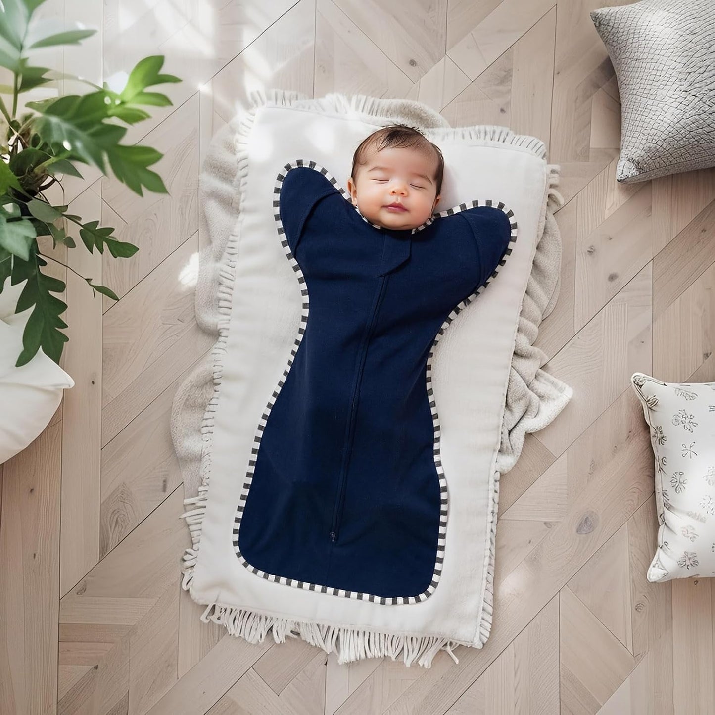 2-Pack Baby Transition Swaddle Set, Breathable Infant Sleep Sack, Soft Swaddling Sack for Boy Girl