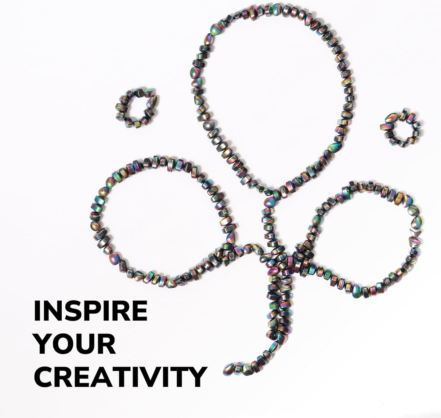 Over 500 Colorful Weak Magnetic Ferrite Putty Stones Desk Fidget Toys for Adults.