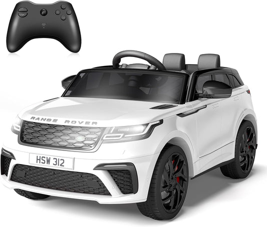 Kids Ride On Car with Remote, Licensed Land Rover Electric Car, Ride On Toys for Kids 3-8 with Mp3 Player, Rocking, Pull Rod