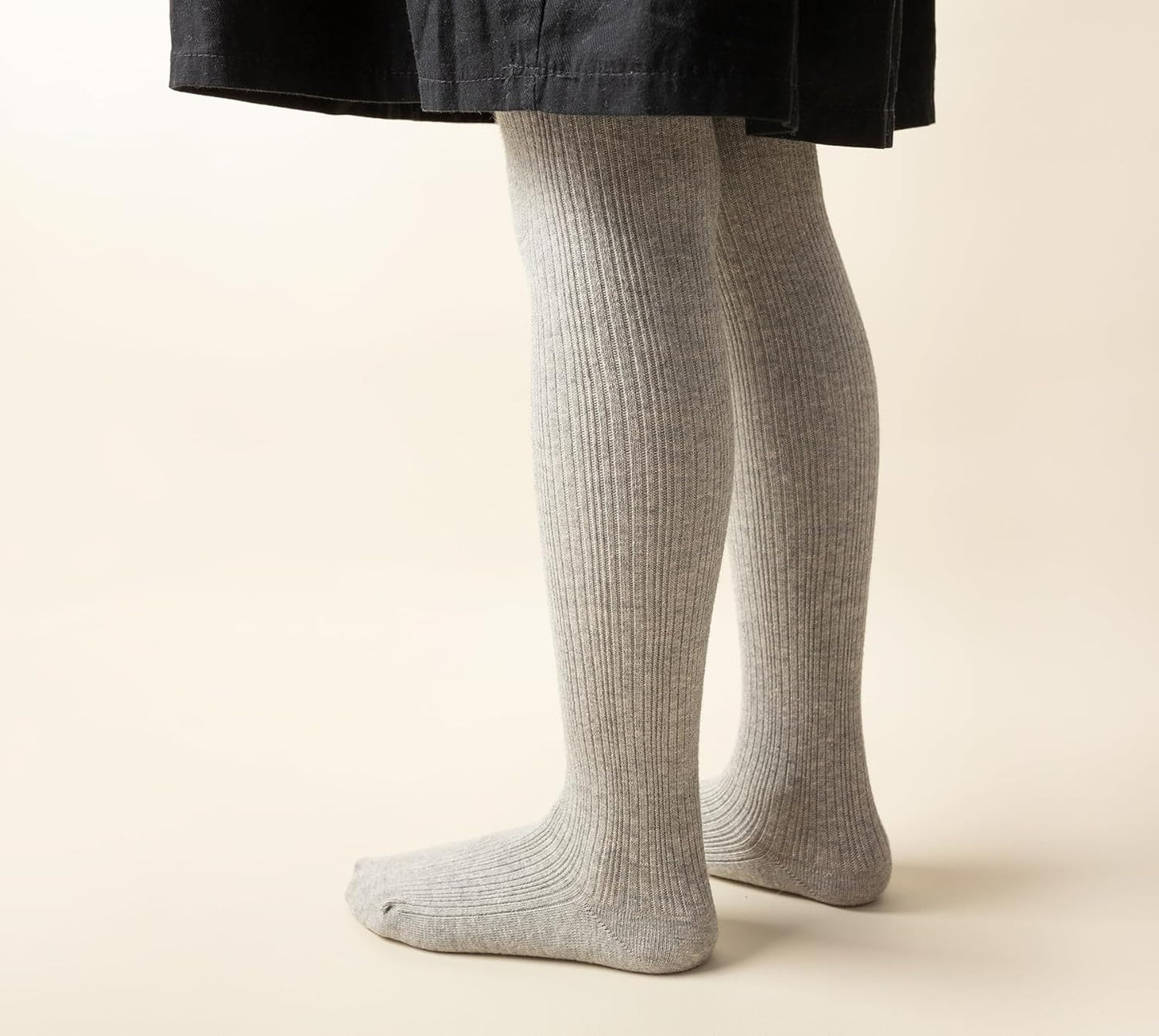 CHUNG Toddler Little Girls Cotton Tights Footed Thick Winter Cable Knit Legging Pantyhose Stocking