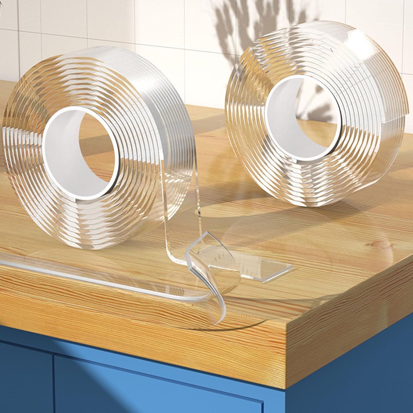 Clear Soft Corner Protectors for Furniture Strip,0.8 in x 13.12 FT,Sharp Edge & Table Bumper,Window Edge,Wall Protector, Soft Corner Guards Safe for Proof,Table Corner Protectors in Family,2 Rolls