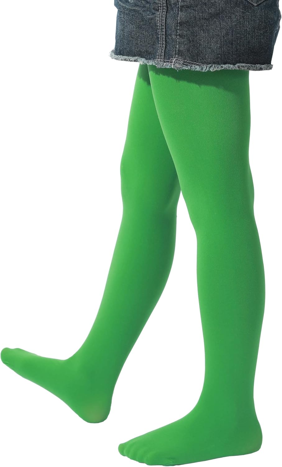 EVERSWE Girls Semi Opaque Footed Tights, Microfiber Tights