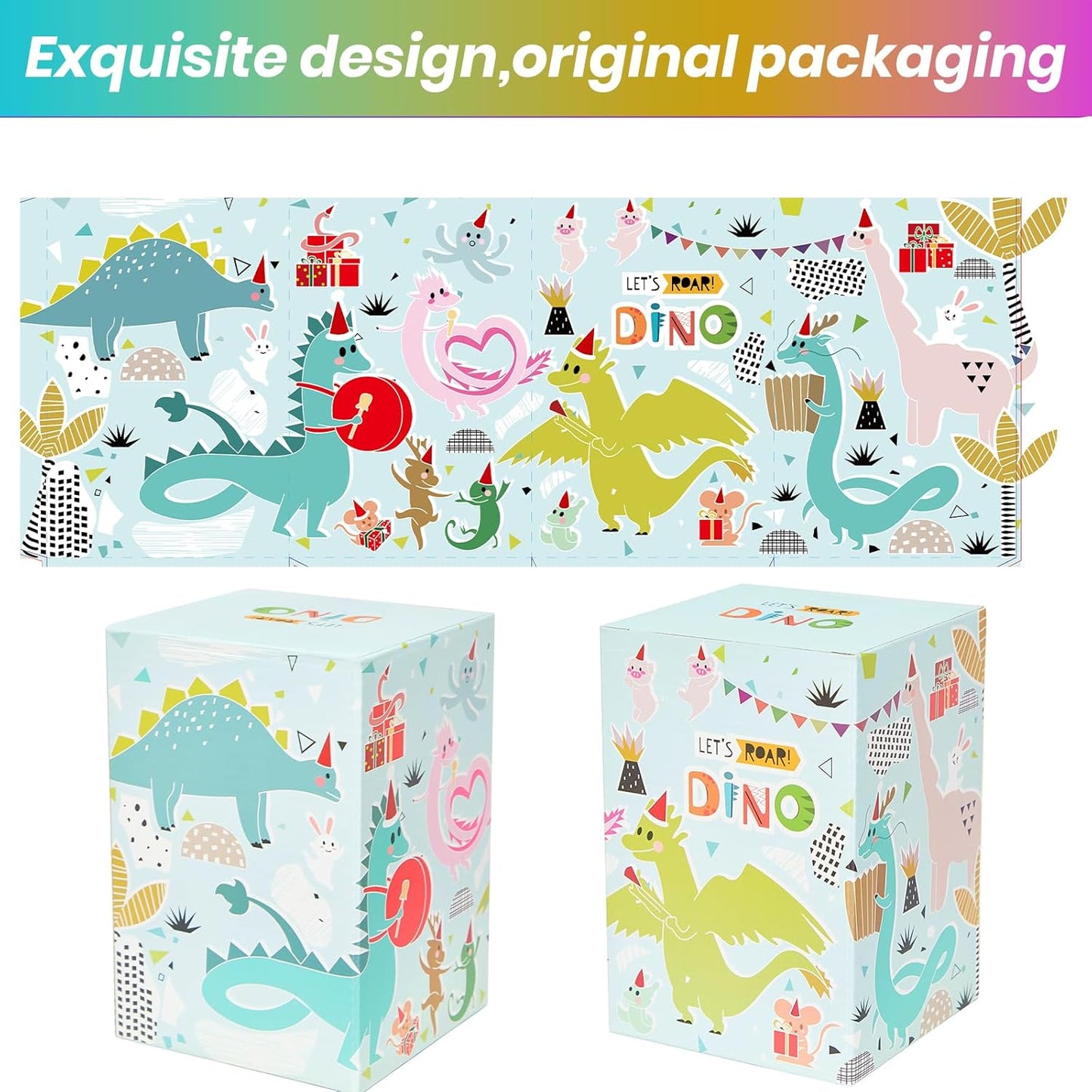 15 inches Dragon with Egg, Colorful Dragon Toy,Articulated Crystal Dragon,Fidget Toy Cool