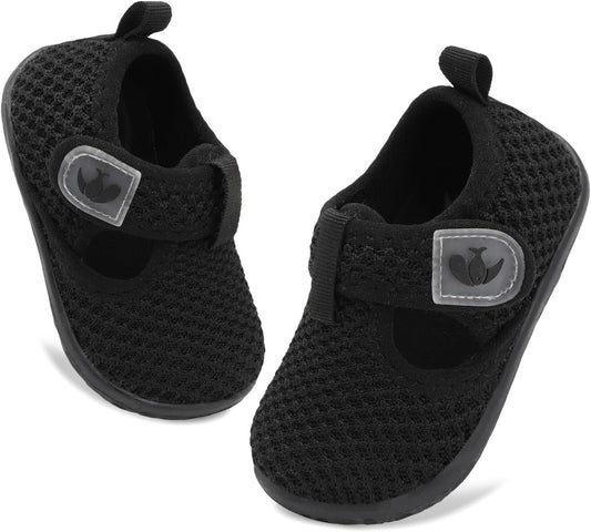 FEETCITY Barefoot Baby Shoes Girls Boys Walking Shoes Infant Sneakers Lightweight Flexible Newborn Dress School Shoe