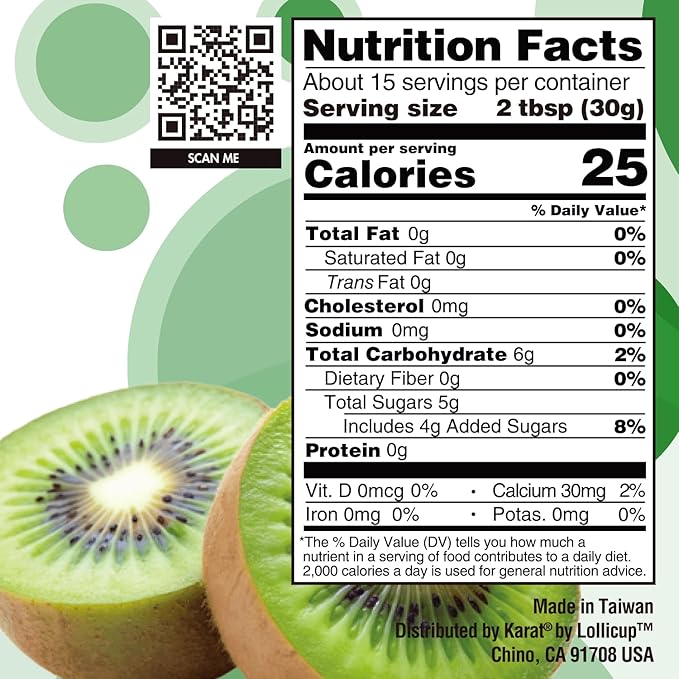 Tea Zone [1 Pound] Kiwi Popping Pearls, Bursting Pearls for Teas, Shakes, Smoothies, Dessert Toppings