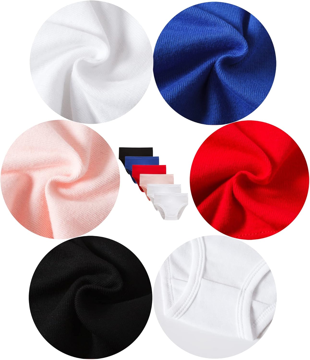 Barara King Little Girls' Soft Cotton Underwear Toddler Undies Kids panties